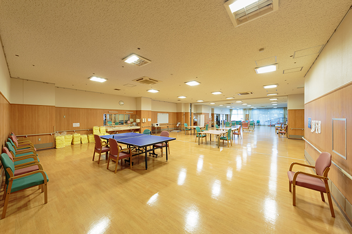 天白老人保健施設(施設紹介)写真：食堂